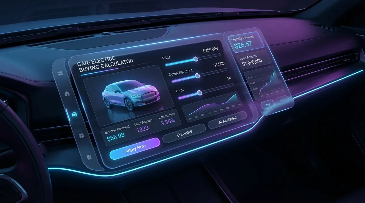 Car Buying Calculator Interface