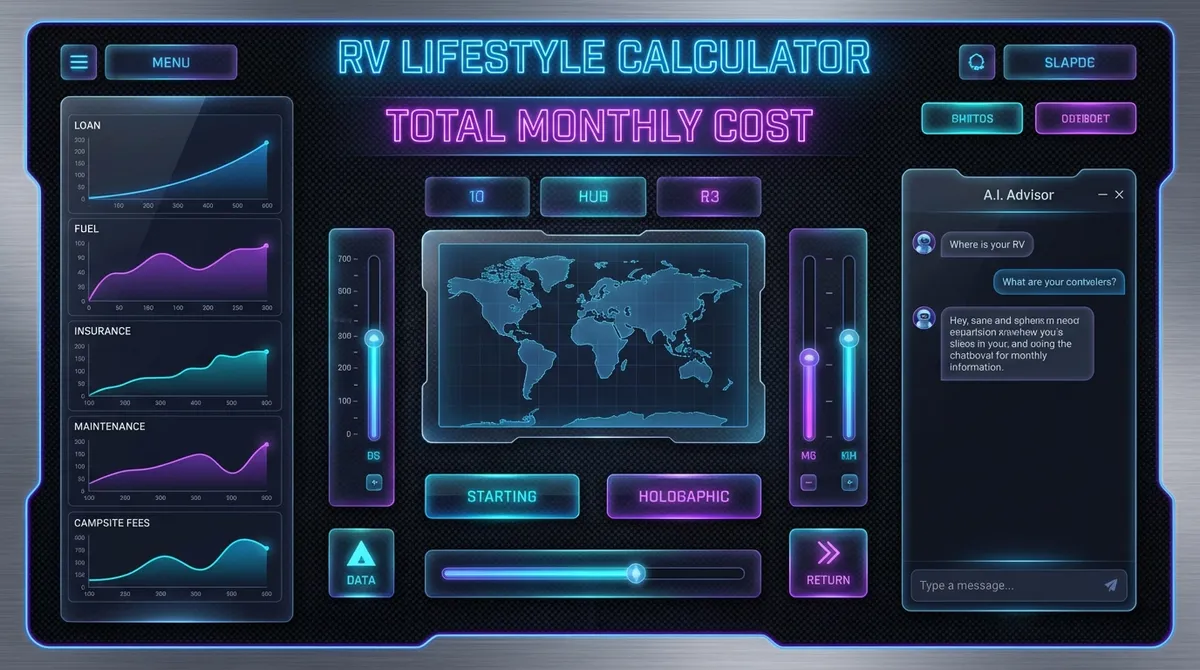 RV Calculator Interface