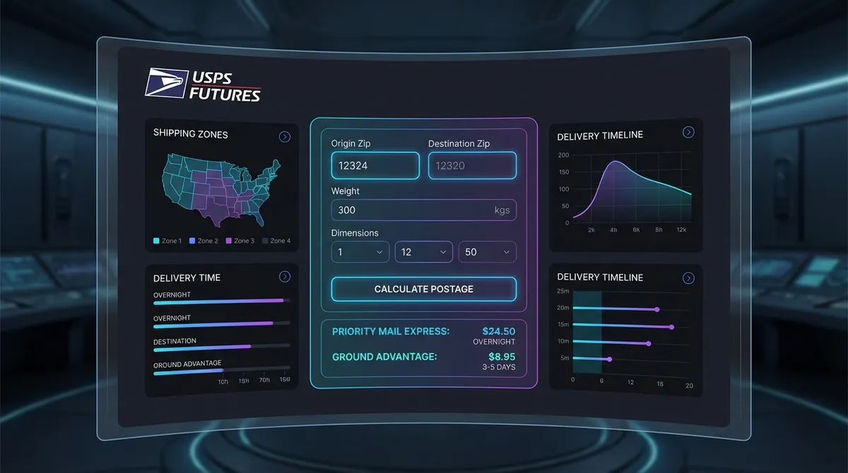 USPS Calculator Interface